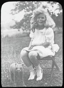 Untitled Georgia E. with Teddy Bear