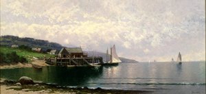 The Landing, Bailey Island, Maine, c. 1907