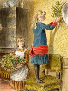 Decorating for Christmas