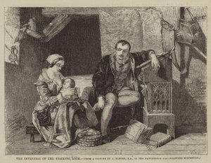 The Invention of the Stocking Loom by Alfred W. after Elmore