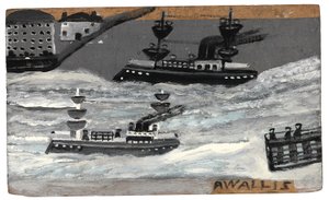 Gunboats in Wartime, c.1855-1942 by Alfred Wallis