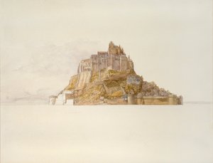 Mont St Michel from the Sands