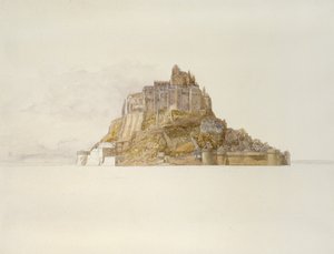 Mont St Michel from the Sands, c. 1876