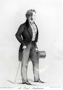 A Royal Academician, a Portrait of Charles Landseer (1799-1879), pub. by Thomas McLean, 1843