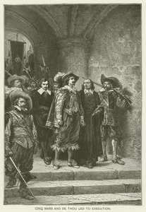 Cinq Mars and De Thou Led to Execution by Alfred de Vigny
