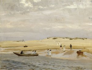 Figures on a Beach