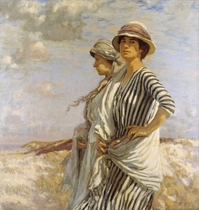 Mrs Talmage and a Friend by Algernon Mayow Talmage
