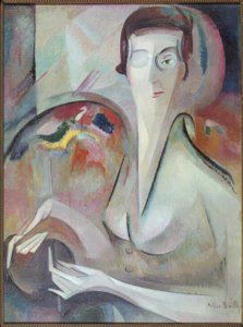 Self-Portrait Alice Bailly by Alice Bailly