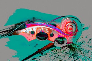 Ticket, from the series Woodbridge Violins, 2017