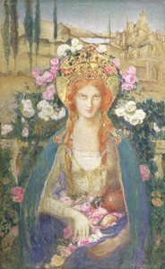 St. Elizabeth of Hungary by Alice Macallan Swan
