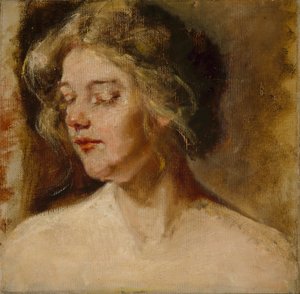 Blonde Studio Model by Alice Pike Barney