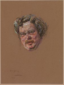 Gilbert K. Chesterton by Alice Pike Barney