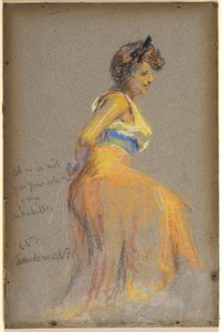 Model in Yellows by Alice Pike Barney