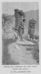 Brick-Tea Carriers on the Great Brick-Tea Road by Alicia Little