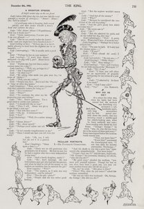 Peculiar portraits: Hamlet made up of bells by Alick Penrose Forbes Ritchie