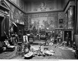 Studio of the Florentine painter Eduardo Gelli, in Via Marsilio Ficino 10, Florence