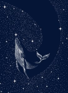 Cosmic Whale Dream by Alirıza ÇAKIR