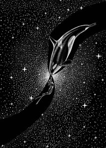 Starry Whale Embrace by Alirıza ÇAKIR