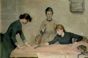 The Sewing Class by Alix d Anethan