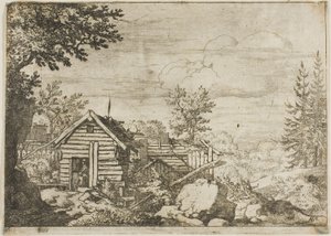Two Men at the Door