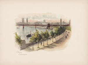 Familiar London: Thames Embankment