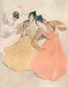Spanish Dancers, c. 1875-1903