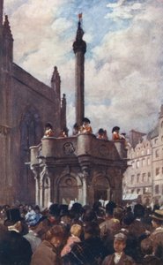 A Royal Proclamation from the Mercat Cross by Allan Stewart