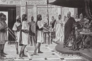 Midas of Phrygia arranging an Alliance with Urartu by Allan Stewart