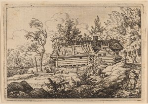 Pilgrim with a Dog