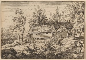 Pilgrim with a Dog