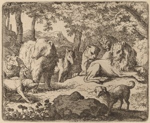 Reynard is Released to Tell His Story by Allart van Everdingen