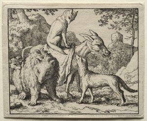 Reynard the Fox by Allart van Everdingen
