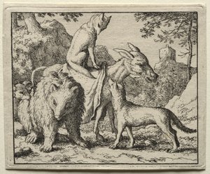Reynard the Fox by Allart van Everdingen