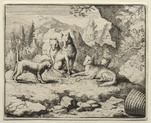 Reynard the Fox: The Cat Calls Reynard to Court by Allart van Everdingen
