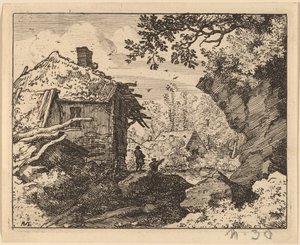 Straw Hut Seen from Behind, probably c. 1645-1656