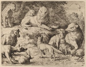 The Animals Present Their Charges Against Reynard