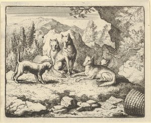 The Cat Calls Renard to Appear before the Tribunal by Allart van Everdingen