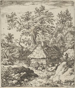 The Millstone near the Cask by Allart van Everdingen