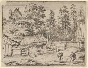 The Three Cottages, 17th century