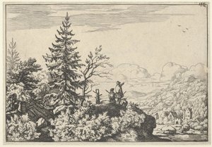 The Two Men on the Hill, 17th century