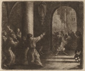 The Wolf and the Convent Bell by Allart van Everdingen