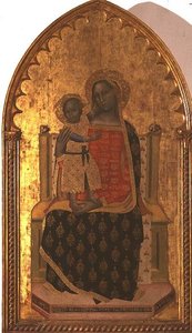 Madonna and Child Enthroned