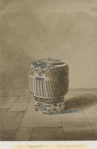 Font in Longdon Church