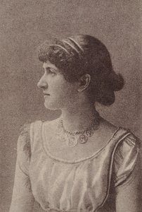 Kitty Welch, from the Actresses Series N67 Promoting Virginia Brights Cigarettes by Allen and Ginter