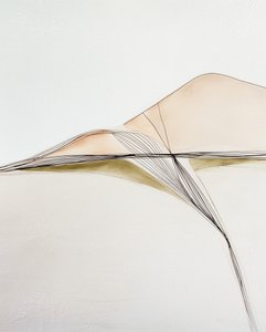 Abstract Flowing Landscape by Alma