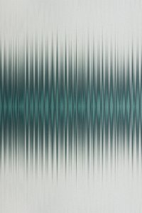 Abstract Teal Waves by Alma