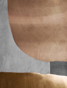 Brushed Copper Forms by Alma