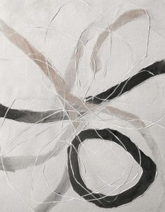 Neutral Textured Swirls by Alma