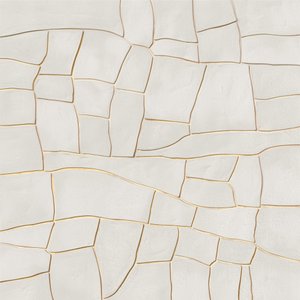 Organic White Gold Pattern by Alma