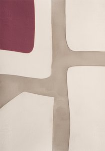 Serene Abstract Geometry by Alma